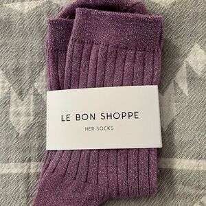 Brand new lilac glitter socks 💎